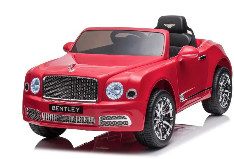 Lean Cars Vienvietis elektromobilis Bentley Mulsanne Lean Car, raudonas
