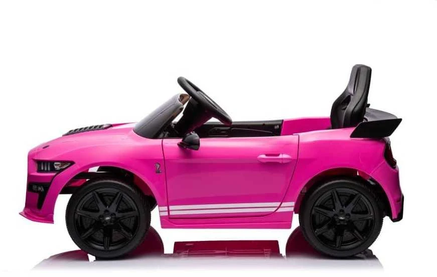 Lean Cars Lean Toys Elektromobilis vaikams Ford Mustang GT500 Shelby, Rožinės spalvos