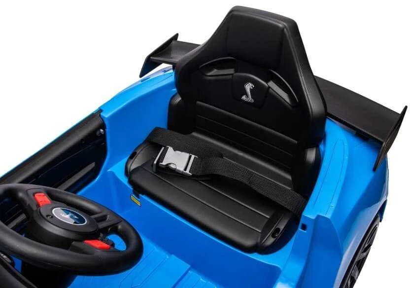 Lean Cars Lean Toys Elektromobilis vaikams Ford Mustang GT500 Shelby, Mėlynos spalvos