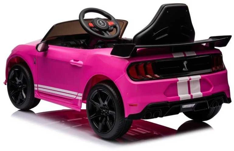 Lean Cars Lean Toys Elektromobilis vaikams Ford Mustang GT500 Shelby, Rožinės spalvos
