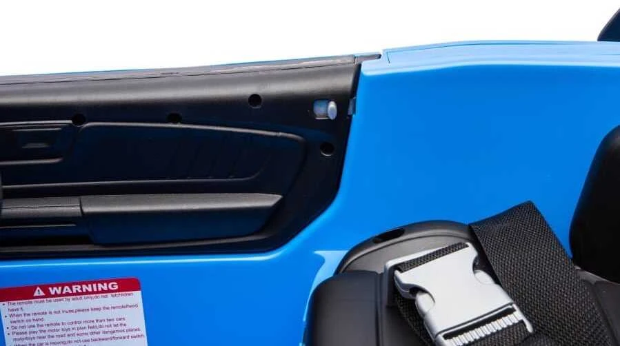 Lean Cars Lean Toys Elektromobilis vaikams Ford Mustang GT500 Shelby, Mėlynos spalvos