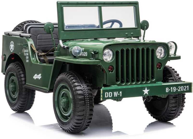 Lean Cars Elektromobilis vaikams Jeep JH101, žalias