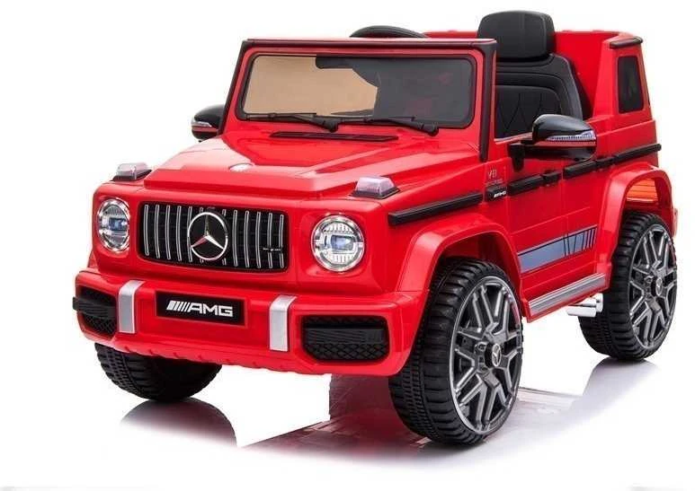 Lean Cars Elektrinis visureigis Mercedes G63, raudonas