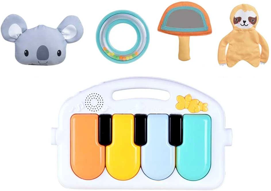 Lean Toys Interaktyvus edukacinis kilimėlis su fortepijonu vaikams