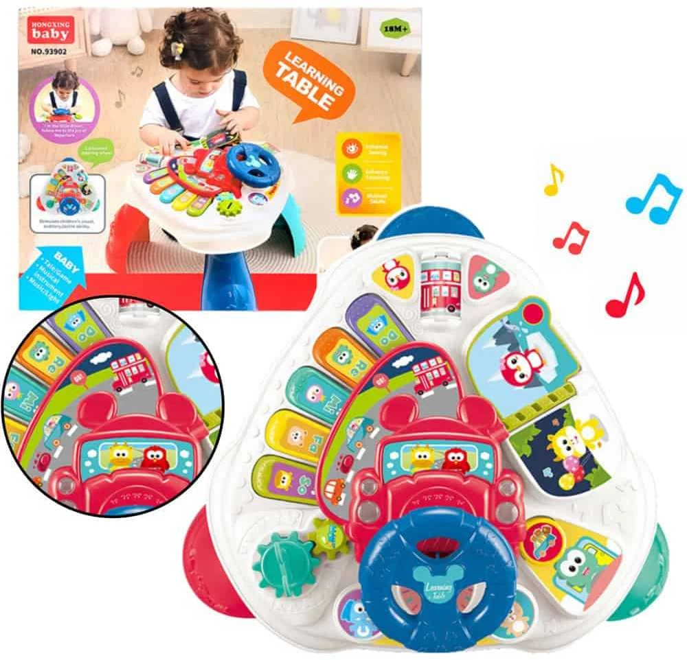 Lean Toys Interaktyvus edukacinis vairas