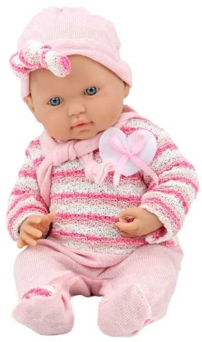 Kūdikis lėlė Lean Toys su judančiomis galūnėmis, 39 cm