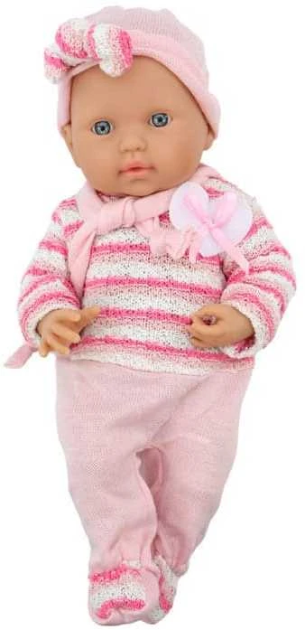 Kūdikis lėlė Lean Toys su judančiomis galūnėmis, 39 cm