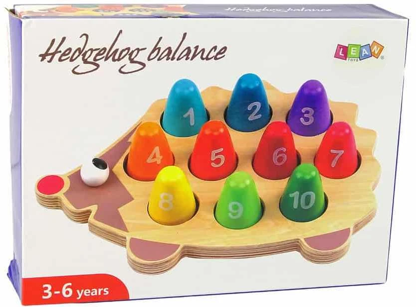 Lean Toys Medinis žaidimas Ežiukas