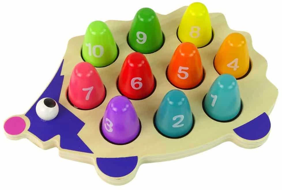 Lean Toys Medinis žaidimas Ežiukas
