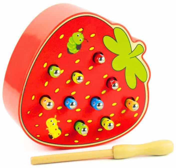Lean Toys Medinis žūklės žaidimo rinkinys su 2 meškerėmis