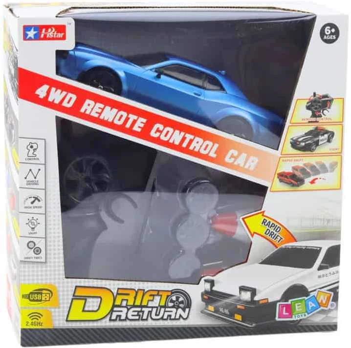 Nuotoliniu būdu valdomas 4WD driftinis automobilis RC
