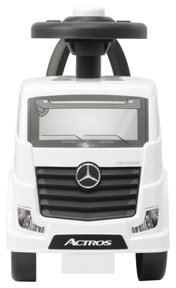 Lean Cars Vaikiškas automobilis Mercedes Actros 3316TA, baltas