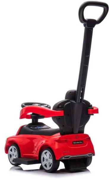 Lean Toys Paspiriamas automobilis Mercedes 3in1 raudonas