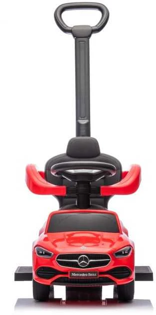 Lean Toys Paspiriamas automobilis Mercedes 3in1 raudonas