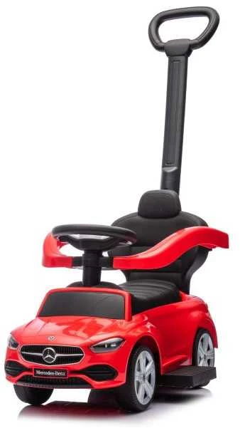 Lean Toys Paspiriamas automobilis Mercedes 3in1 raudonas
