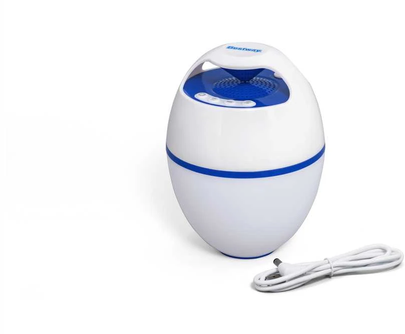 Bestway plaukiojantis MusicWave™ garsiakalbis su Bluetooth ir 58700 LED lempute