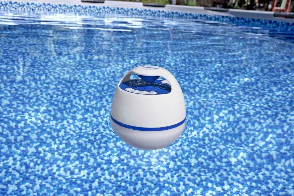 Bestway plaukiojantis MusicWave™ garsiakalbis su Bluetooth ir 58700 LED lempute