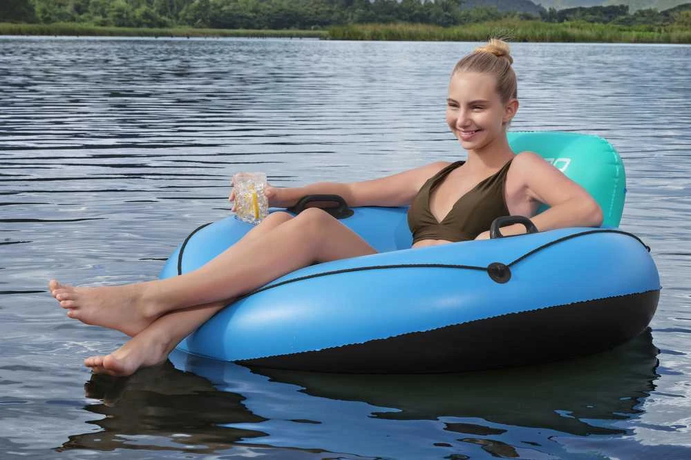 Bestway didelis pripučiamas ratas su 106 cm atlošu 43 108