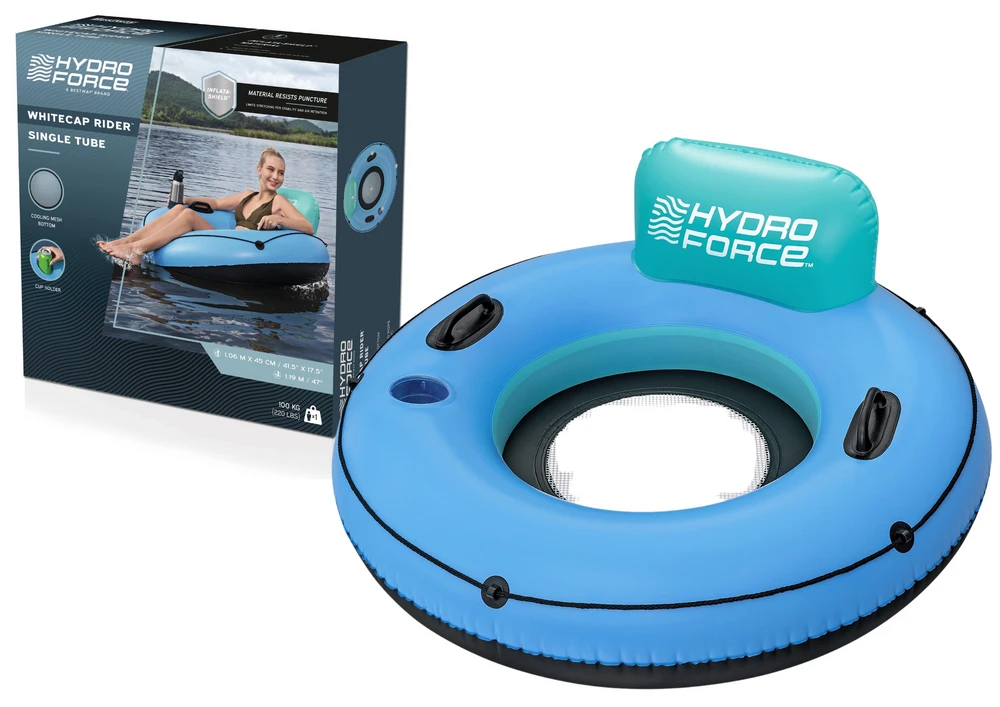 Bestway didelis pripučiamas ratas su 106 cm atlošu 43 108
