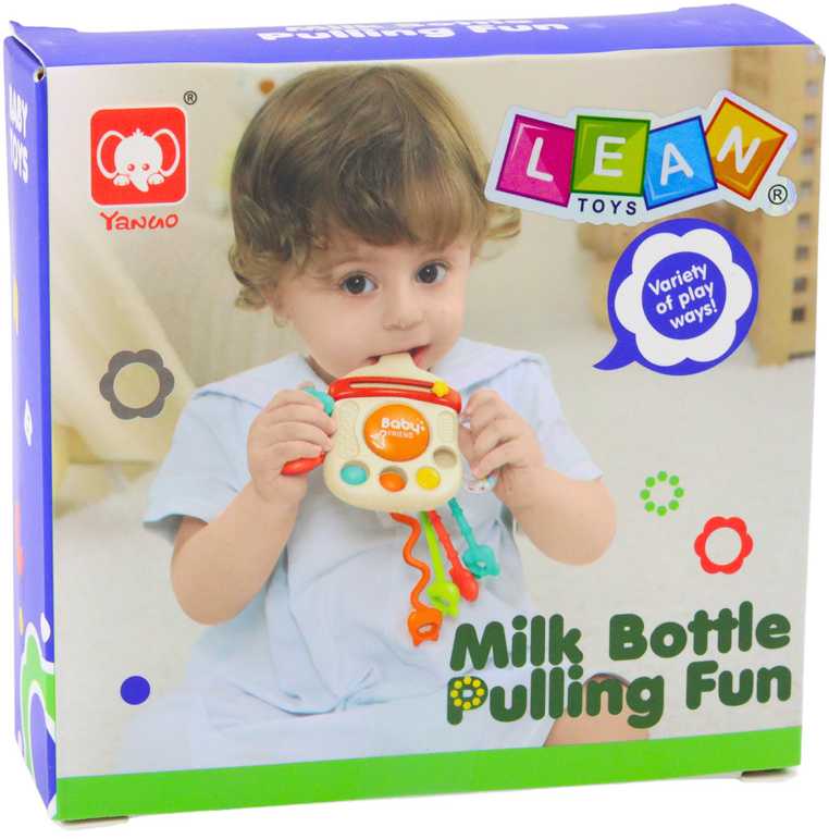 Lean Toys Sensorinis žaislas kūdikiams 3in1