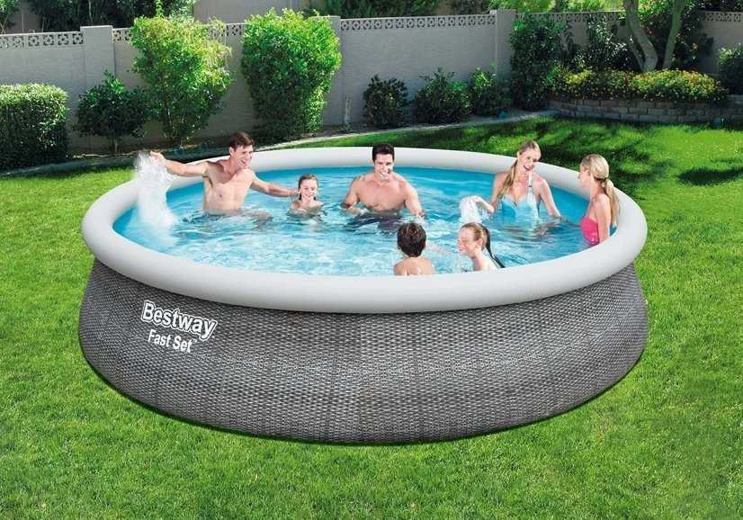 Bestway Fast Set™ apvalus baseinas 4,57 m x 1,07 m