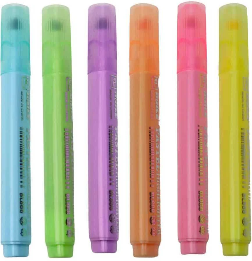 Lean Pastelinių spalvų žymeklių rinkinys 6pcs.