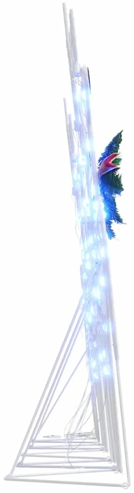 LED elniai 5 vnt. Balta 43 x 18 x 66 cm audinys