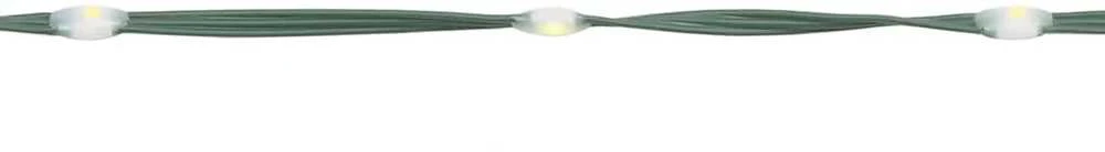 LED Kalėdų eglutė 339 LED Šalta Balta 182 cm