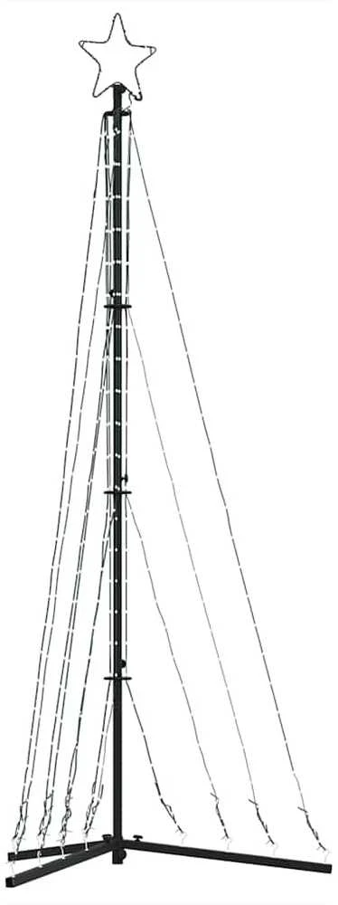 LED Kalėdų eglutė 339 LED Šiltai Balta 182 cm