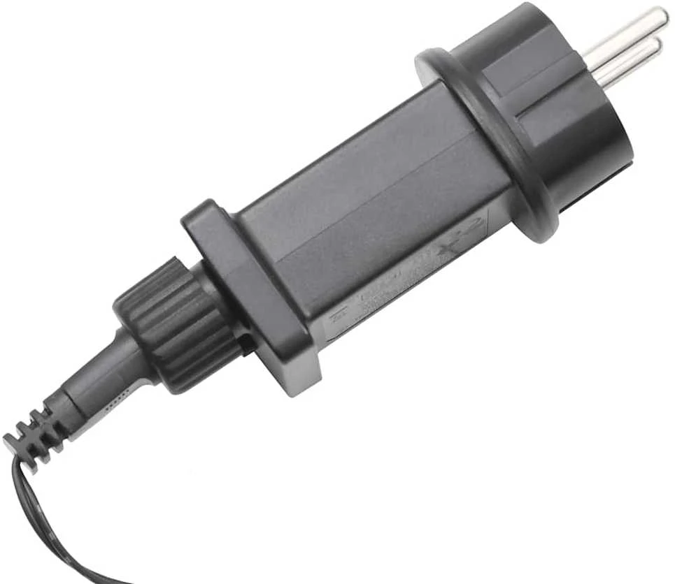 LED lempučių girlianda, 11m, PVC, 1000 šiltų baltų LED, tanki