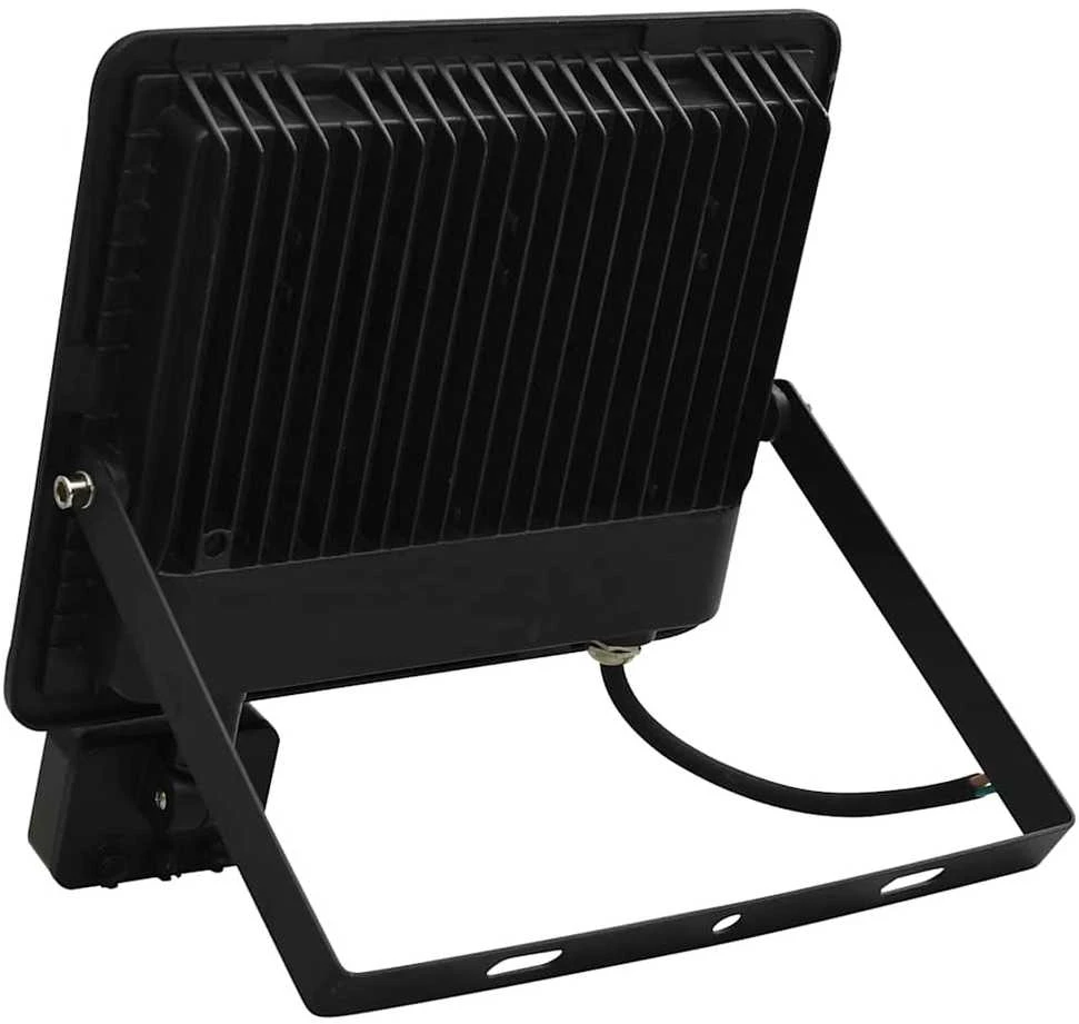 LED prožektorius su jutikliu, šiltos baltos spalvos, 100W