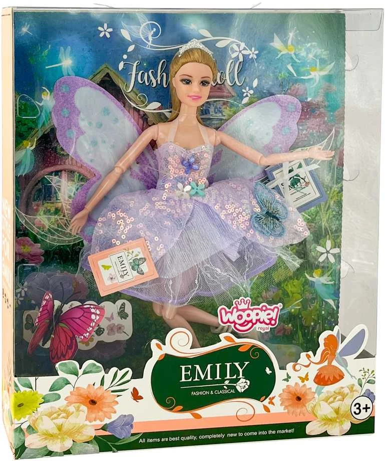 Lėlė EMI fėja su drugelio sparnais WOOPIE ROYAL