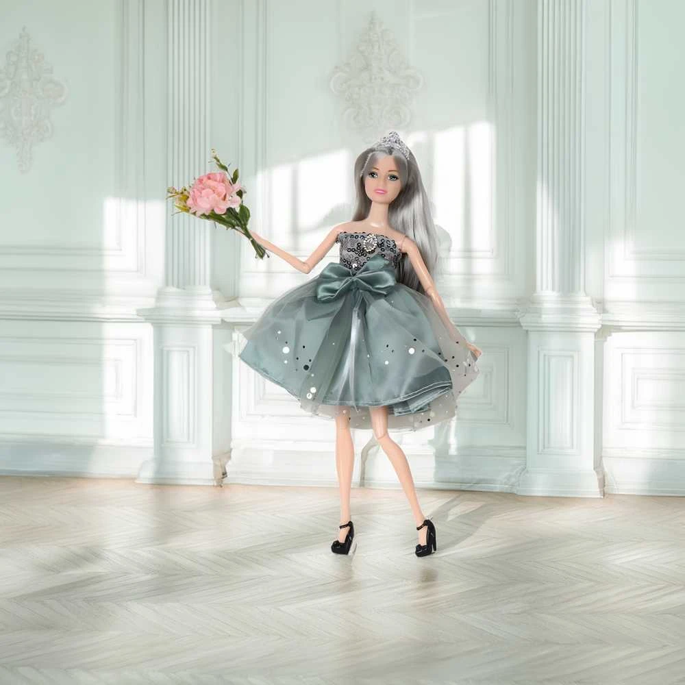 Lėlė Emi su elegantiška tiulio suknele WOOPIE ROYAL