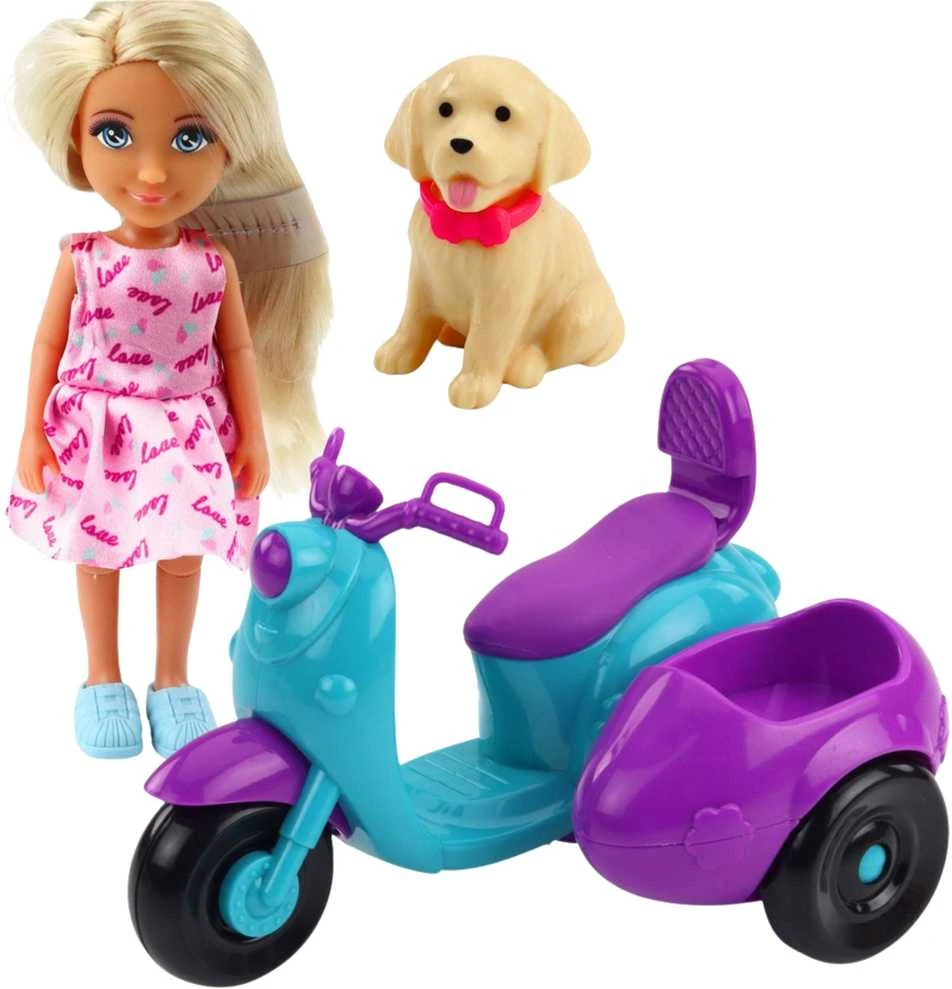 Lėlė su motoroleriu WOOPIE ROYAL