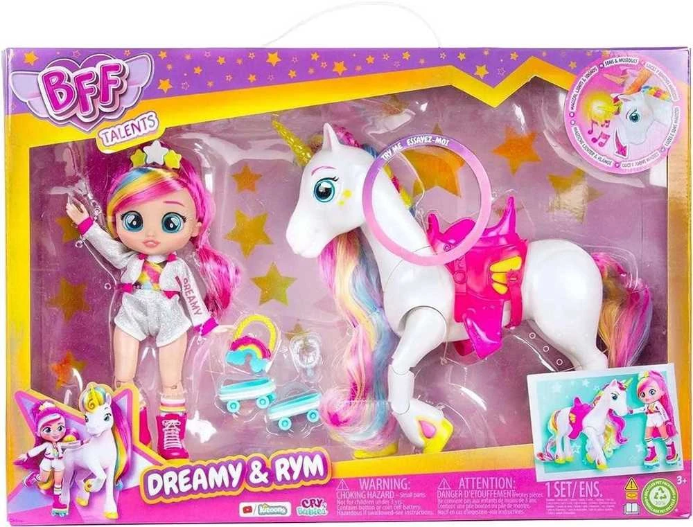Imc Toys Lėlė su priedais Tm Toys Cry Babies BFF Dreamy & Rym