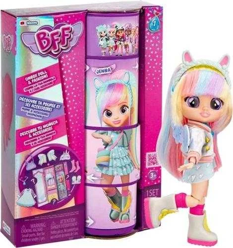 Cry Babies Lėlė IMC Toys BFF Fashion Doll Jenna 904361, 20 cm
