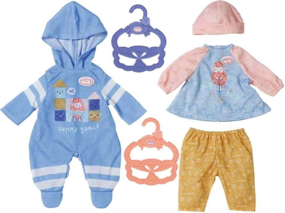 Zapf Baby Annabell Little DayOutfit 2ass36cm Lėlės drabužių rinkinys