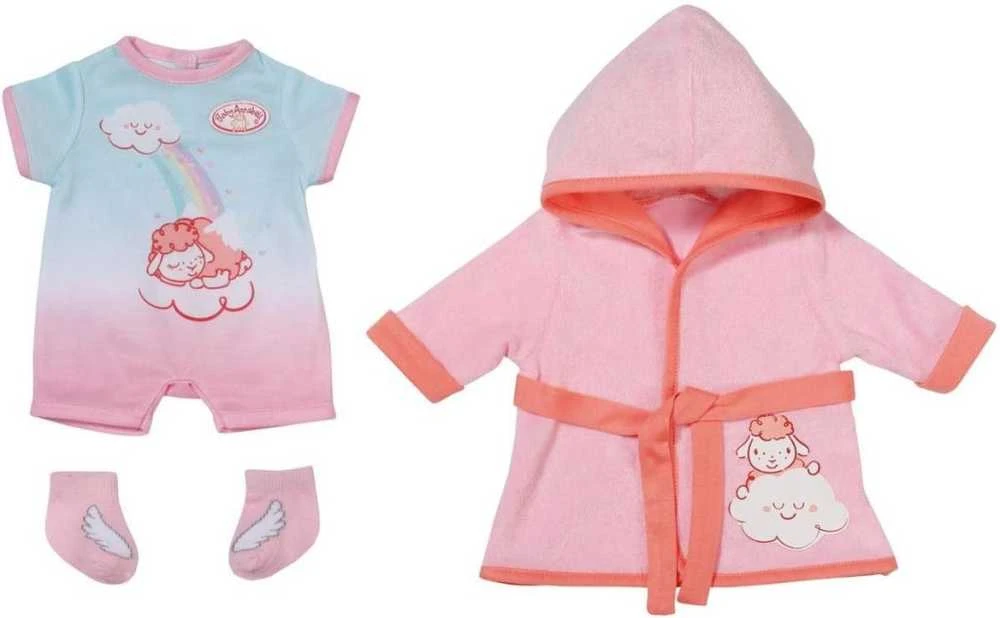 Lėlės maudymosi drabužėlių rinkinys 36–43 cm lėlei Deluxe Bathtime 703281 Baby Annabell