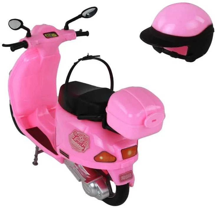 Lėlė su motoroleriu Lean toys