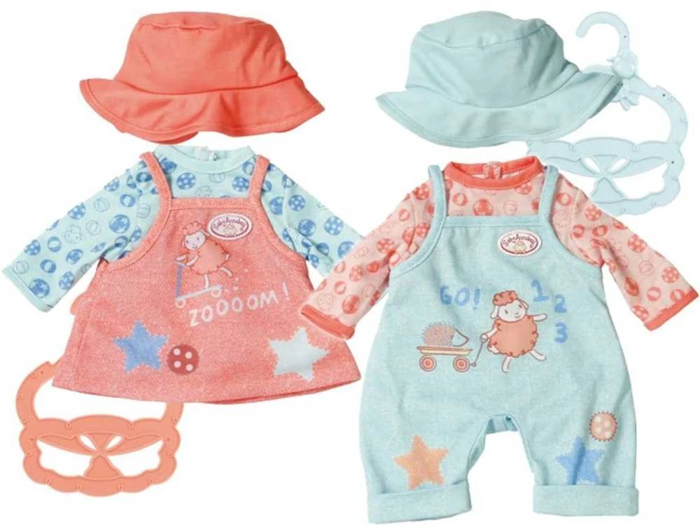 Zapf Baby Annabell Little Baby Outfit 2ass36cm Lėlės drabužių rinkinys
