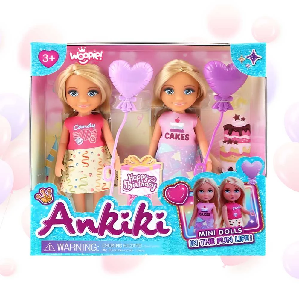 Lėlių gimtadienio rinkinys Candy Cakes WOOPIE ROYAL