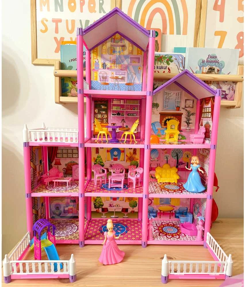 WOOPIE Lėlių namelis LOVELY HOUSE 194 el.
