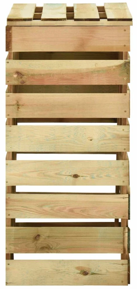 Lentų sodo kompostavimo dėžė Žalia 106 x 58 x 110 cm