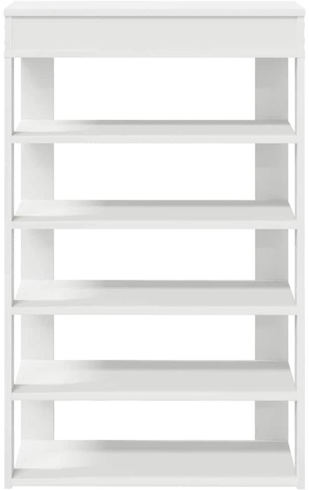Lentyna batams, baltos spalvos, 60x30x98cm, apdirbta mediena