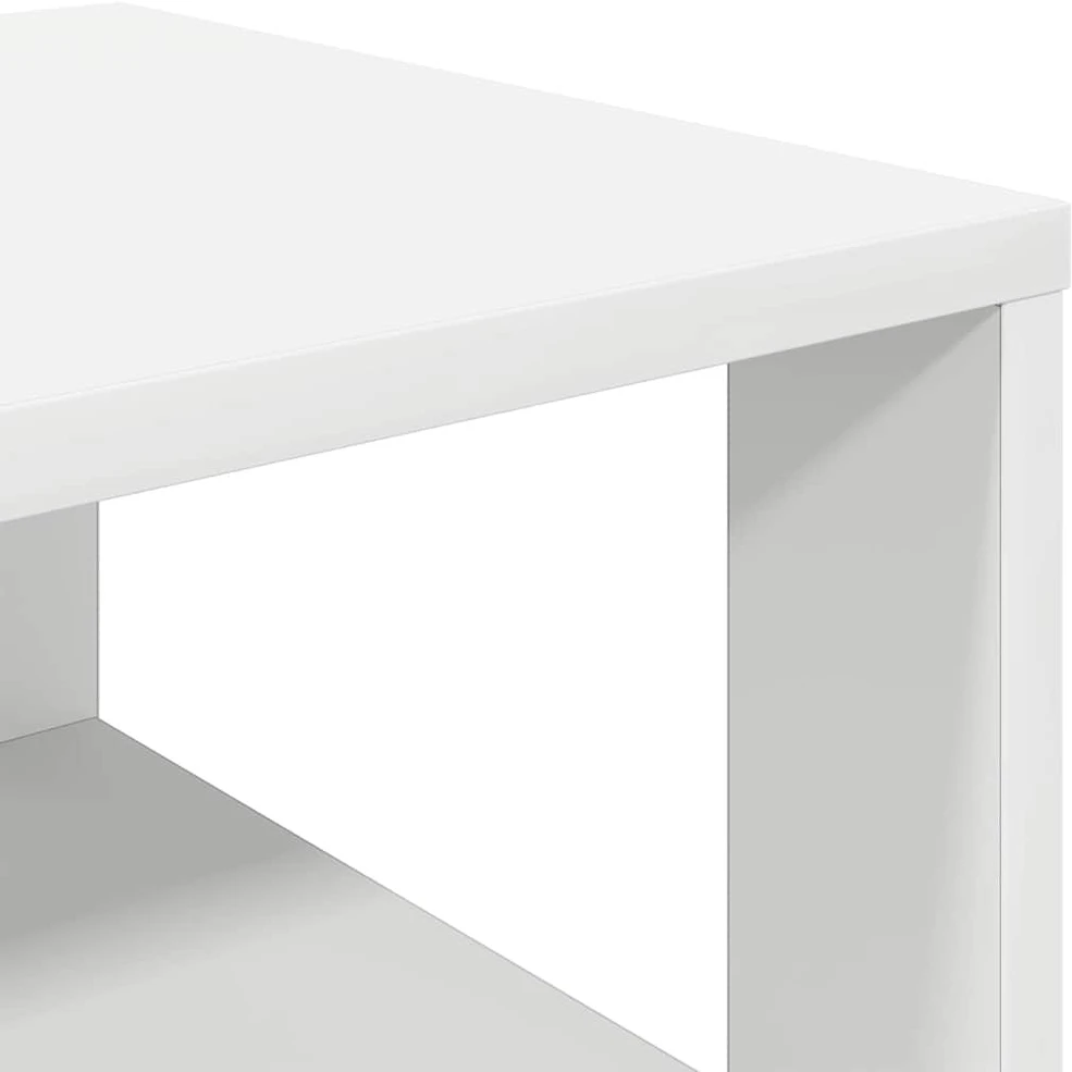 Lentyna batams, baltos spalvos, 61x32x105cm, apdirbta mediena