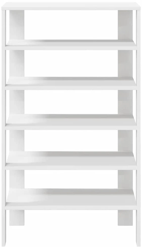 Lentyna batams, baltos spalvos, 61x32x105cm, apdirbta mediena