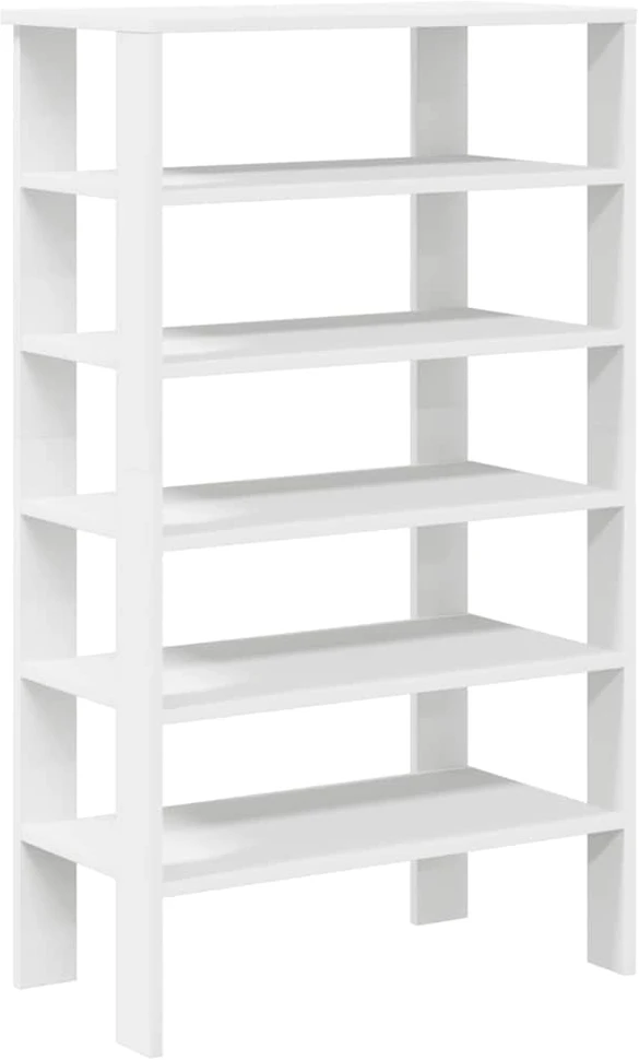 Lentyna batams, baltos spalvos, 61x32x105cm, apdirbta mediena