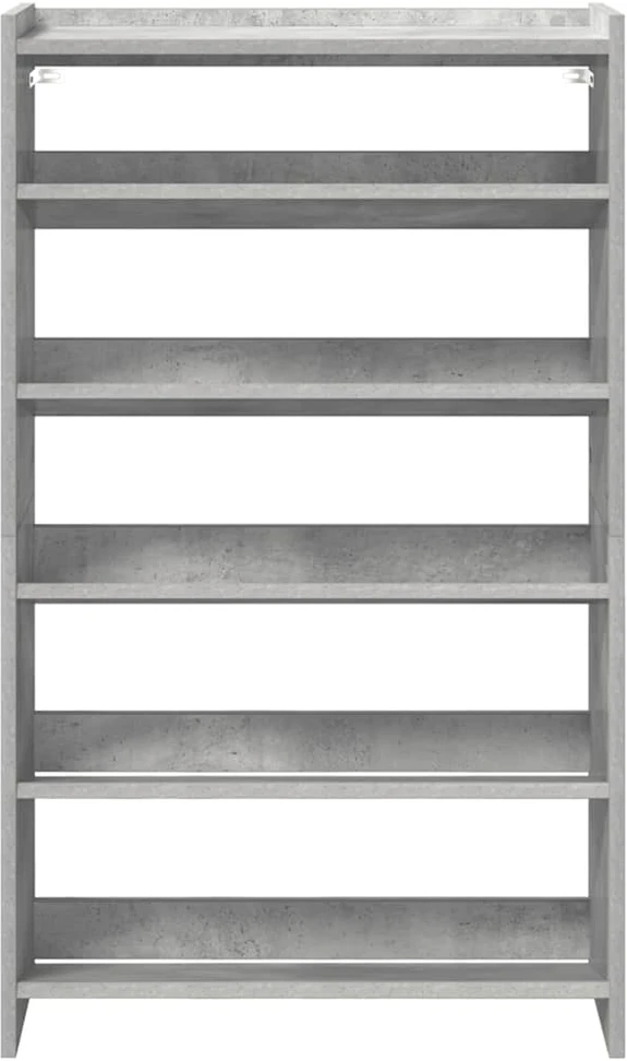 Lentyna batams, betono pilka, 80x25x61,5cm, apdirbta mediena