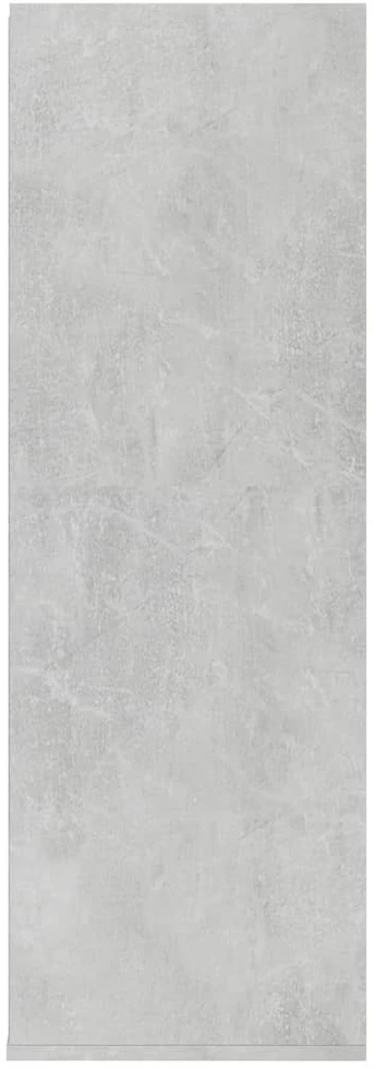 Lentyna batams, betono pilkos spalvos, 54x34x100,5cm, mediena