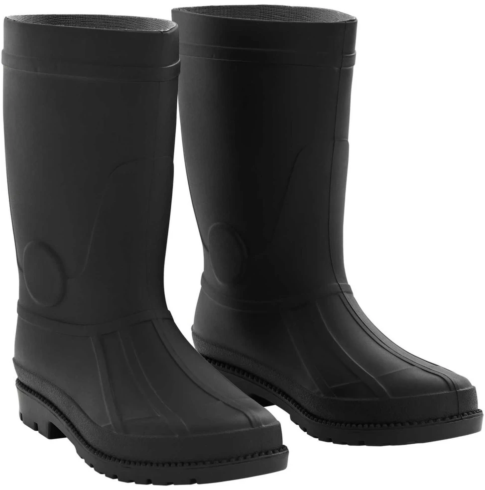 Lietaus Batai PVC Dydis 42 Juoda